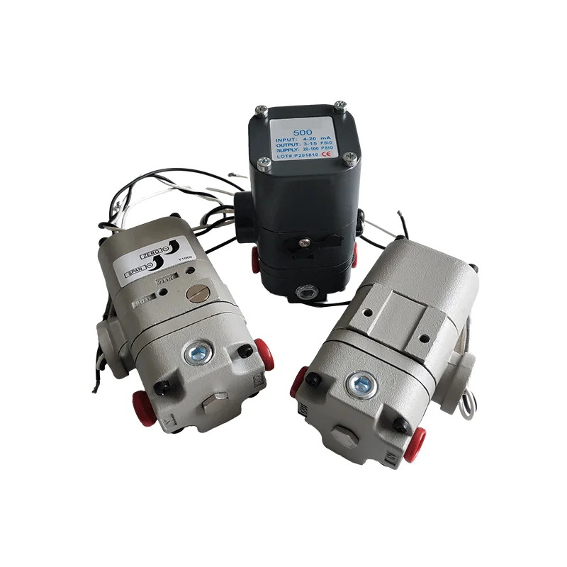 Type500 Compact Size 0-10 Vdc Electro Pneumatic Transducer I/P Converters Current Voltage Pressure Transducer