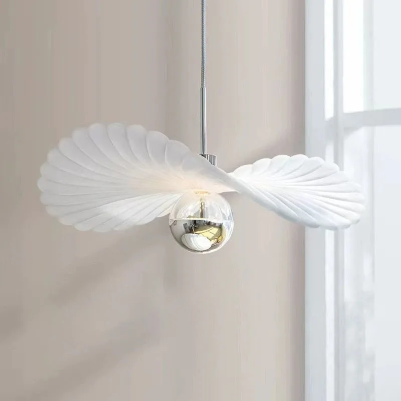 Nordic Modern Simple Balcony Chamomile Shell Chandelier Entrance Porch Ceiling Light Study Bedroom Corridor Corridor Light