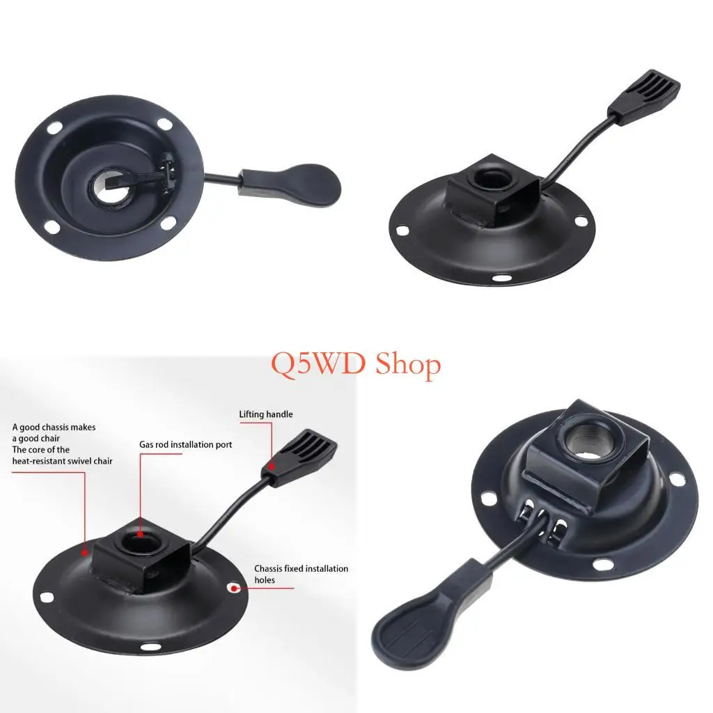

Q5WD Commercial Mount Plate Universal for Repairing Bar Stool Chair Components