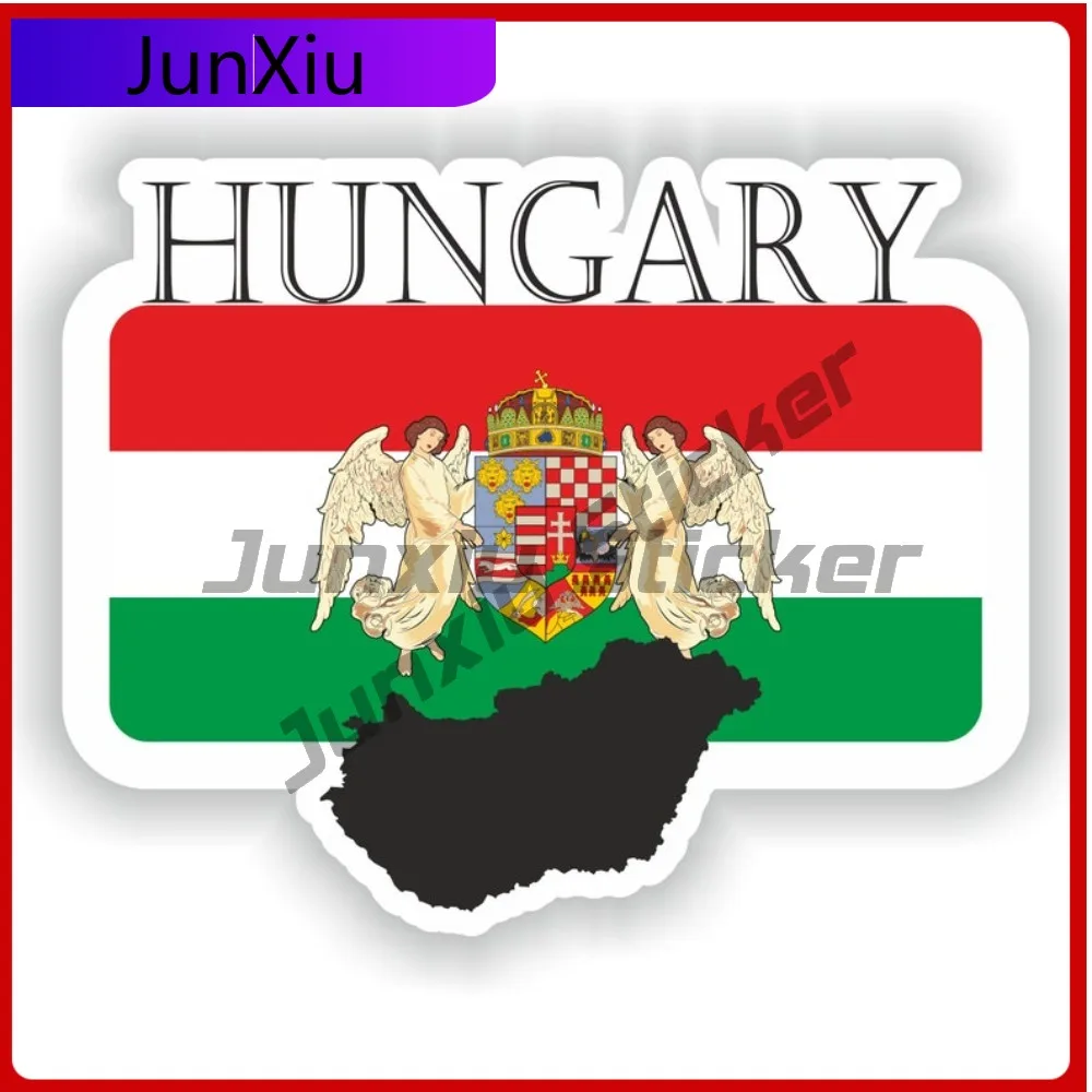 

With National Emblem Detail Hungary Country Project Flag Personalized Vehicle Decor Fits Vehicle Exterior Decoration Needs