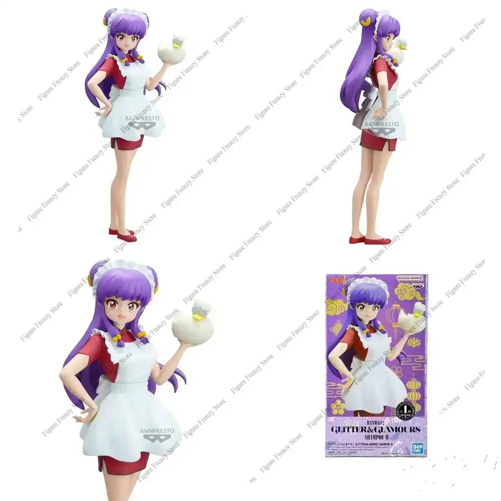 

Special Offer In Stock Original Banpresto Glitter & Glamours Ranma 1/2 Shampoo Action Figure Anime Toy for Kids Gift