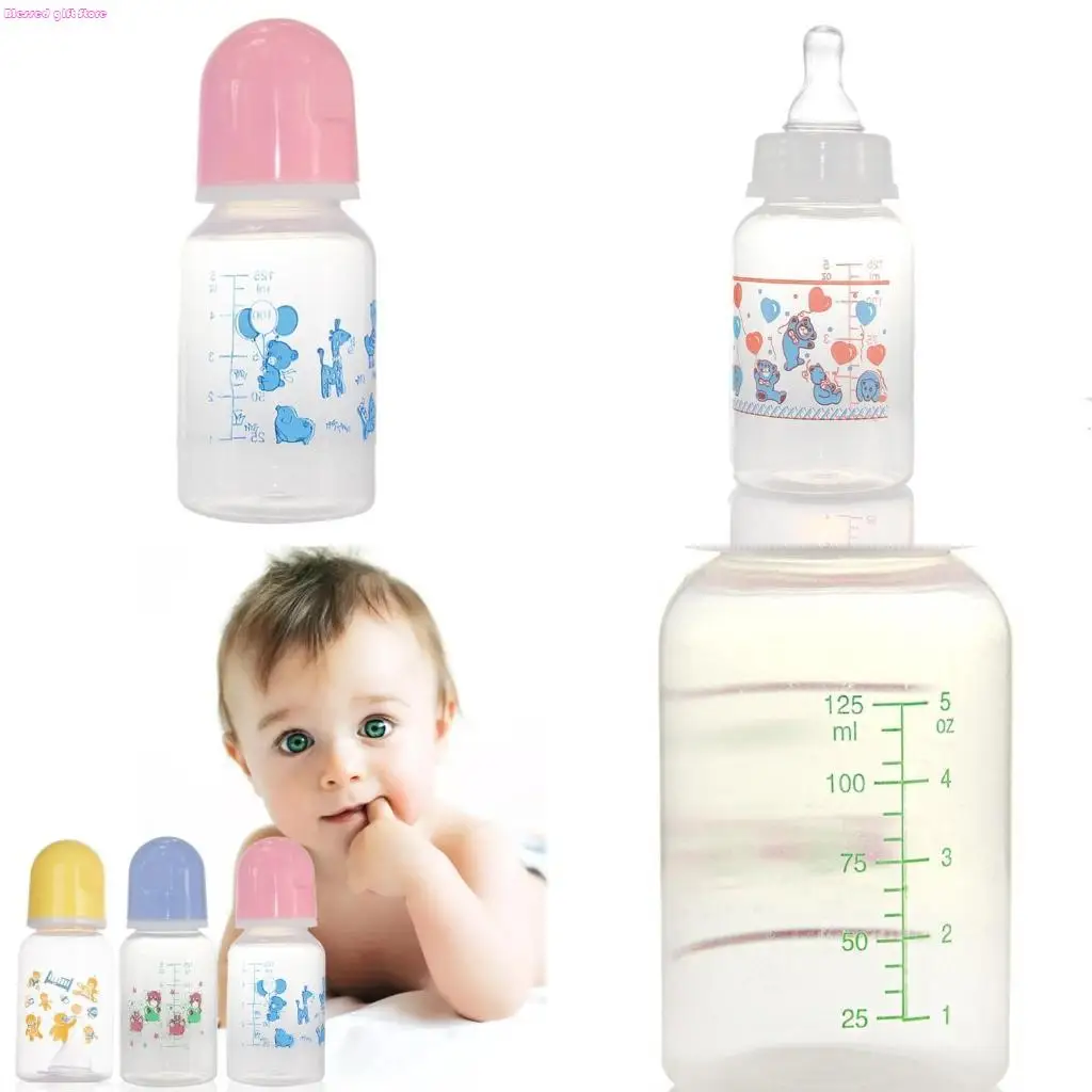 

D0JC Portable Baby Bottle Baby Feeding Nursing Bottle Nipple Care Feeder Bottle PP-