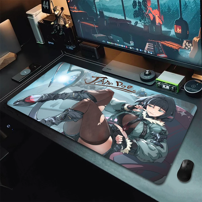 

Large Mouse Pad Game Zenless Zone Zero Jane Doe Mousepad Pc Gamer Computer Gaming Accessories Non-Slip Computer Keyboard Mat XXL