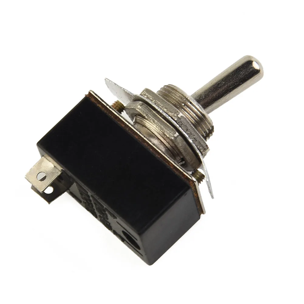 SPST 6A Toggle Switch 6A/125V Black 1PCS 2 Foot 2A/4A On/Off Prewired Rocker SPST Switch Toggle 100% Brand New