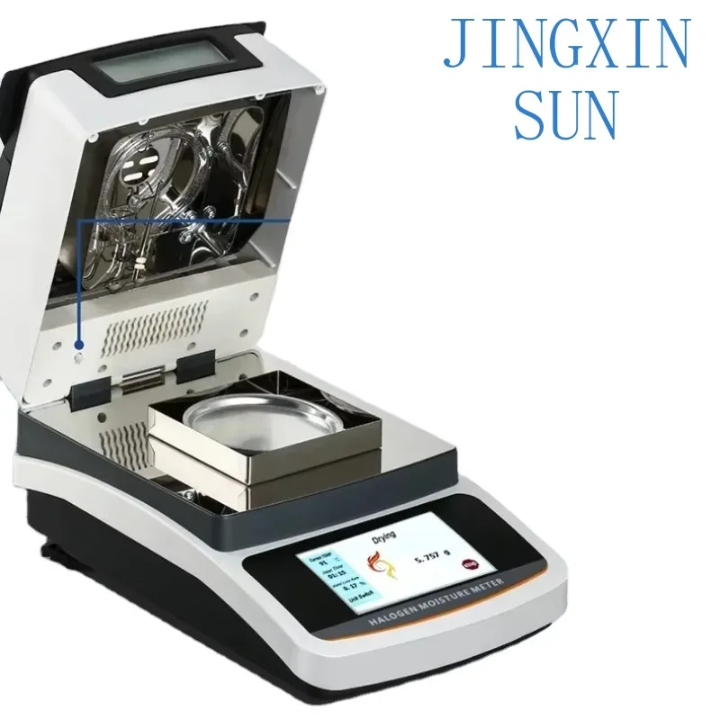 Touch Screen Halogen Moisture Analyzer for MesuLab CE CERT Pet Food Testing Equipment Moisture Meter for Food Lab Analyser