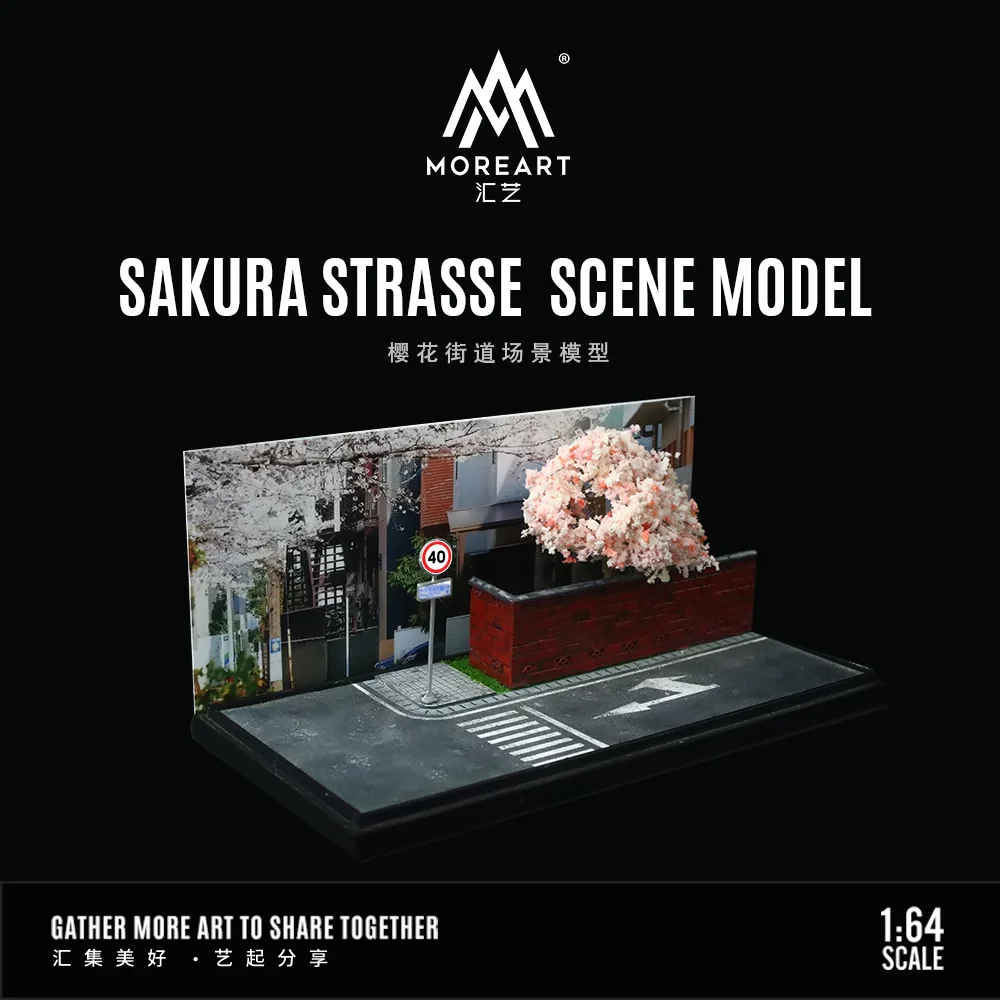 MoreArt1:64 Sakura Street Handmade Scene