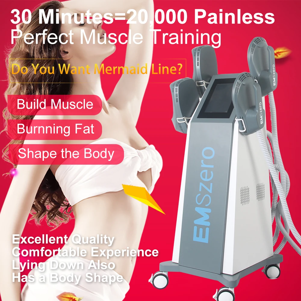 14 Tesla EMS Machine 6500W Hi-emt EMSSLIM NEO Muscle Stimulator Body Slimming Emszero Technology Sculpting Salon RF NOVA Abdomen