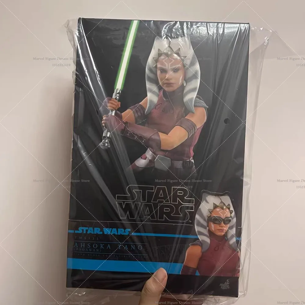 

HOTTOYS TMS123 1/6 Звездные войны вместе Асока тано джедай ученика 12-дюймовый полный набор фигурка женщина-солдат игрушка Коллекционная