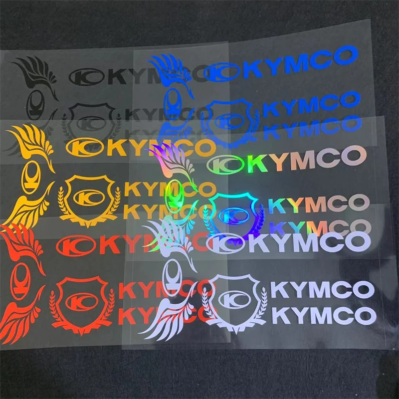 

A Set 30*15cm Motorcycle Sticker Reflective Vinyl For KYMCO CT250 CT300 DTX AK 400i 350i 300i 125i 550 400 360 125 50 8 Refit