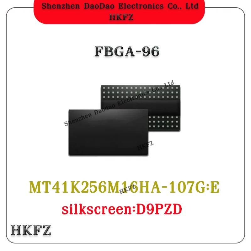 

MT41K256M16HA-107G:E silk screen D9PZD FBGA-96 memory brand new original