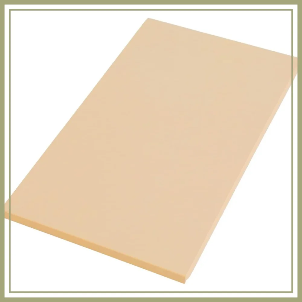

Professional Cutting Board, 15x8.3x0.5 inches, Durable Rubber, Heat & Scratch Resistant, Easy Clean