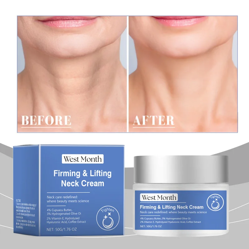 

Neck Firming & Lifting Cream - Hydrating Treatment To Help Reduce Wrinkles & Improve Skin Elasticity - Gentle Formula