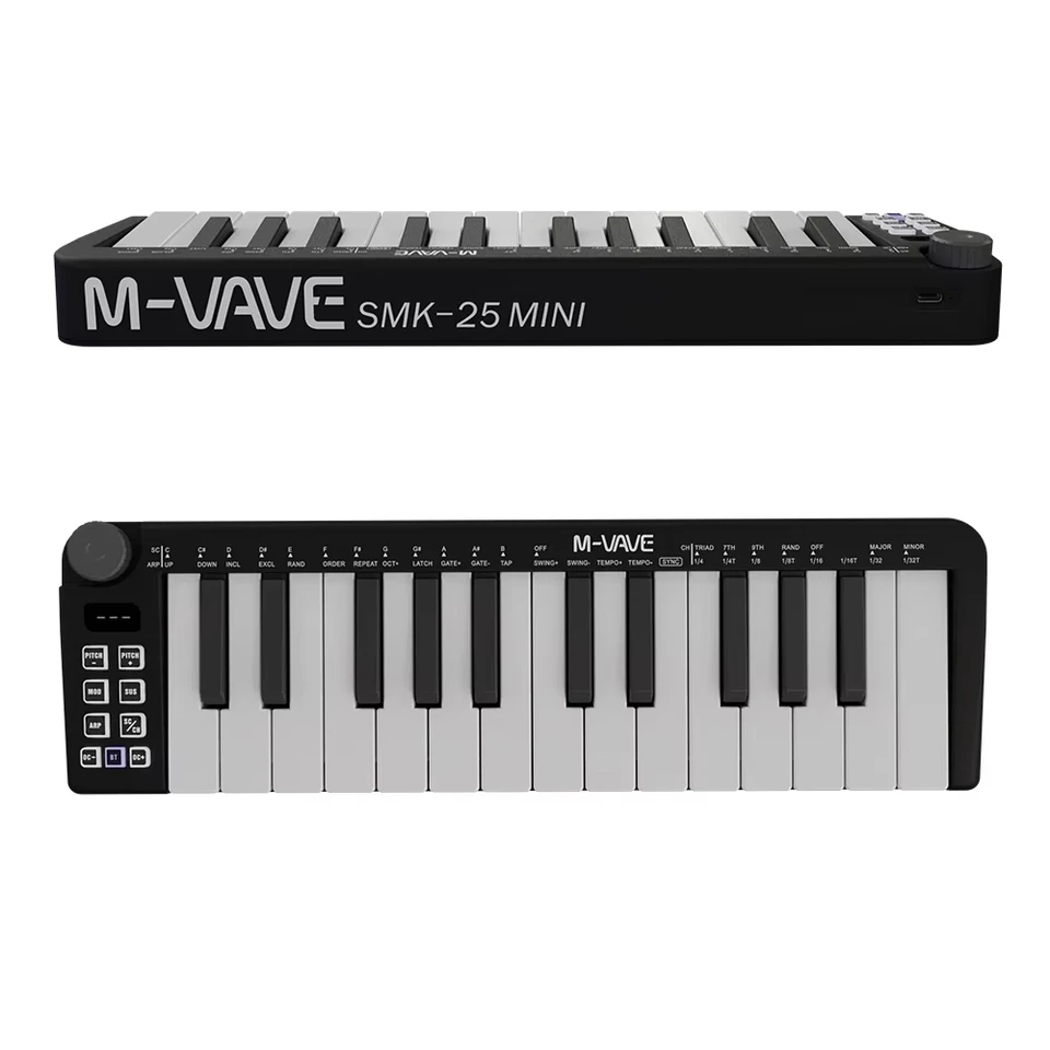 M-VAVE SMK-25 MINI Controller with 25 velocity-sensitive keys