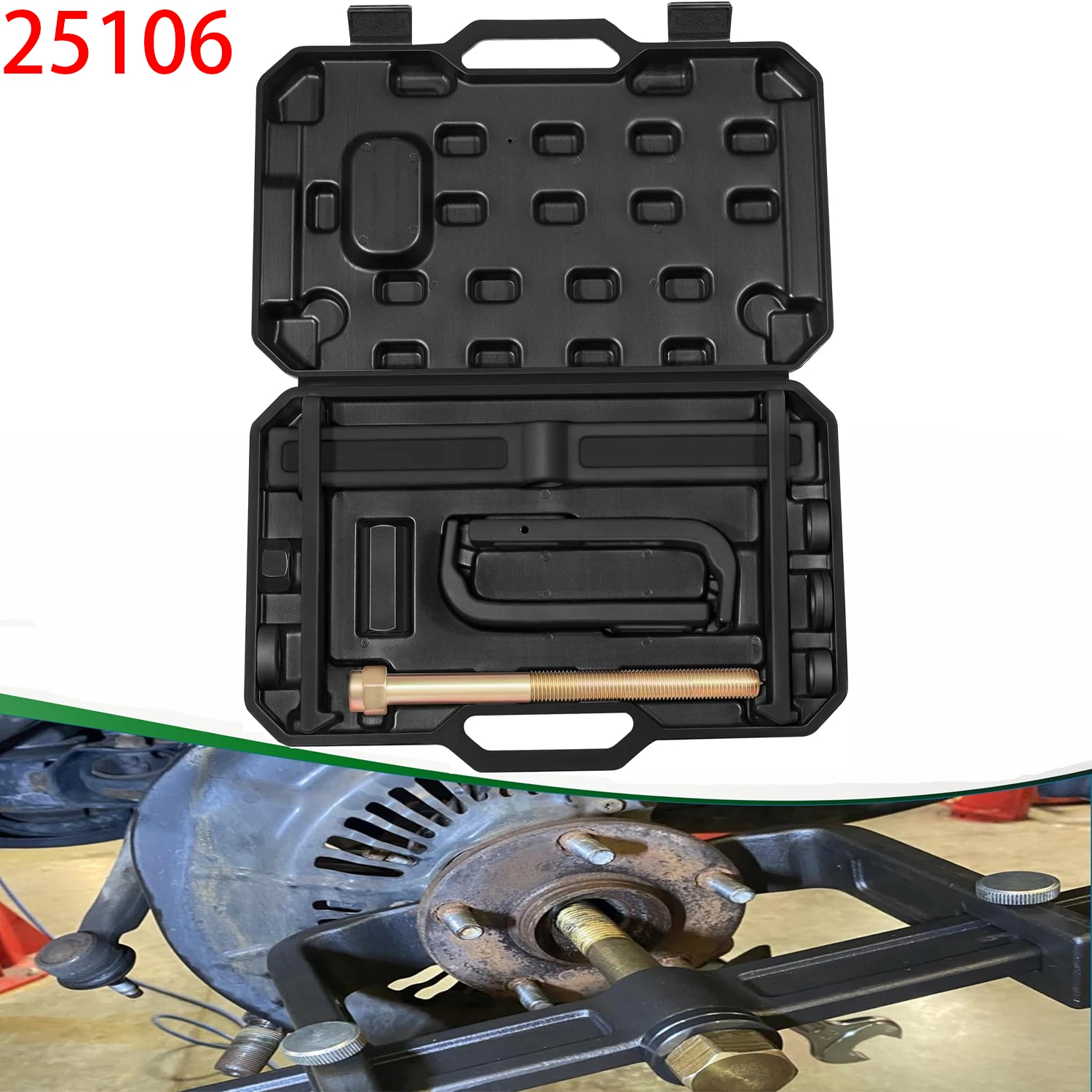 

MX 25106 Brake Drum and Rotor Puller Wheel Hub Removal Tool Fits Most Hub Sizes Brake Cars and Trucks Use with Impact Wrench