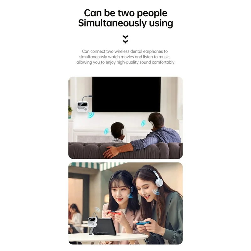 FFYY-محول بلوتوث بلوتوث 5.4 الارسال 3.5 ملم AUX HIFI HD الكمون المنخفض طائرة سماعة لاسلكية تعمل بالبلوتوث محول