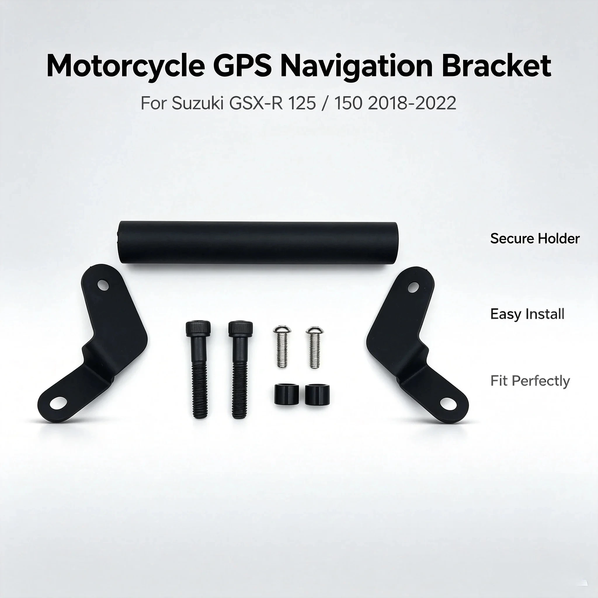 Motorcycle GPS Smart Phone Navigation Mount Bracket Adapter Mounting Holder For Suzuki GSXR125 GSXR 125 2018 2019 2020 2021 2022
