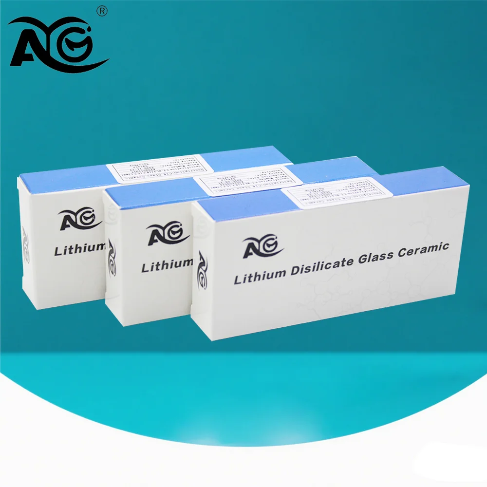 

5 шт./кор. AG Dental Lodden, блоки из дисиликата лития C14, стоматологические стеклянные керамические кубики LT/HT для CAD CAM Sirona Cerec, фрезерная система