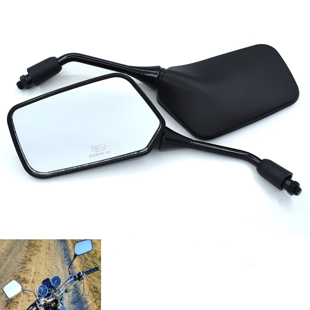 Universal 10mm motorcycle rearview mirror large size special offer for Ducati 848 1098/R Monster 695 696 796 821 1000 1100 EVO