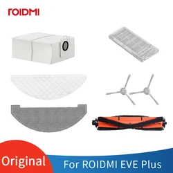 Original ROIDMI EVE Plus vacuum cleaner parts dust bag, cleaning cloth, roller brush, side brush, filter accessories