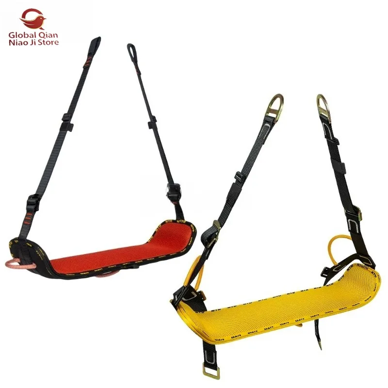 Seat BK92 Full Body Harness with Suspension Seat for High-Altitude Exterior Wall Work, 5-Point Sling