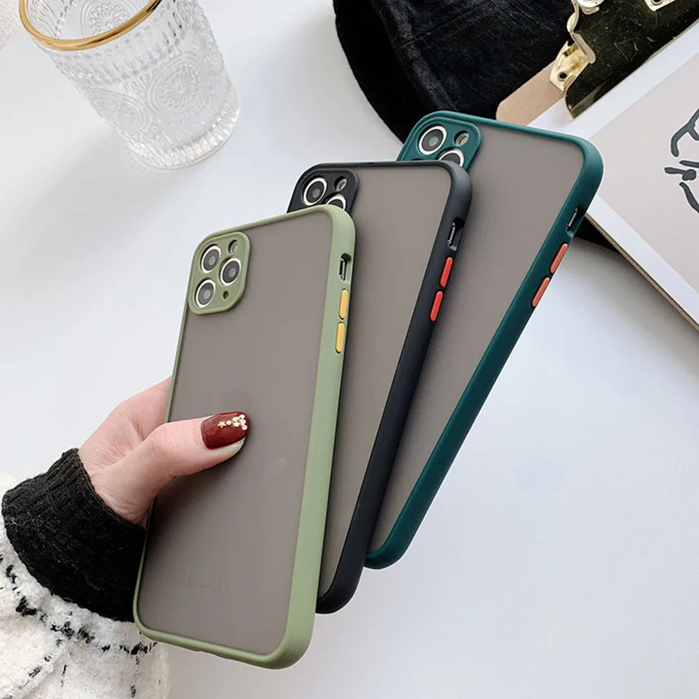 For iphone 16 15 Pro 14 13 12 11 7 8 Plus XS Max XR Travel Luck DDhl Logistics label Frosted Translucent Cover Black Phone Cases image 6