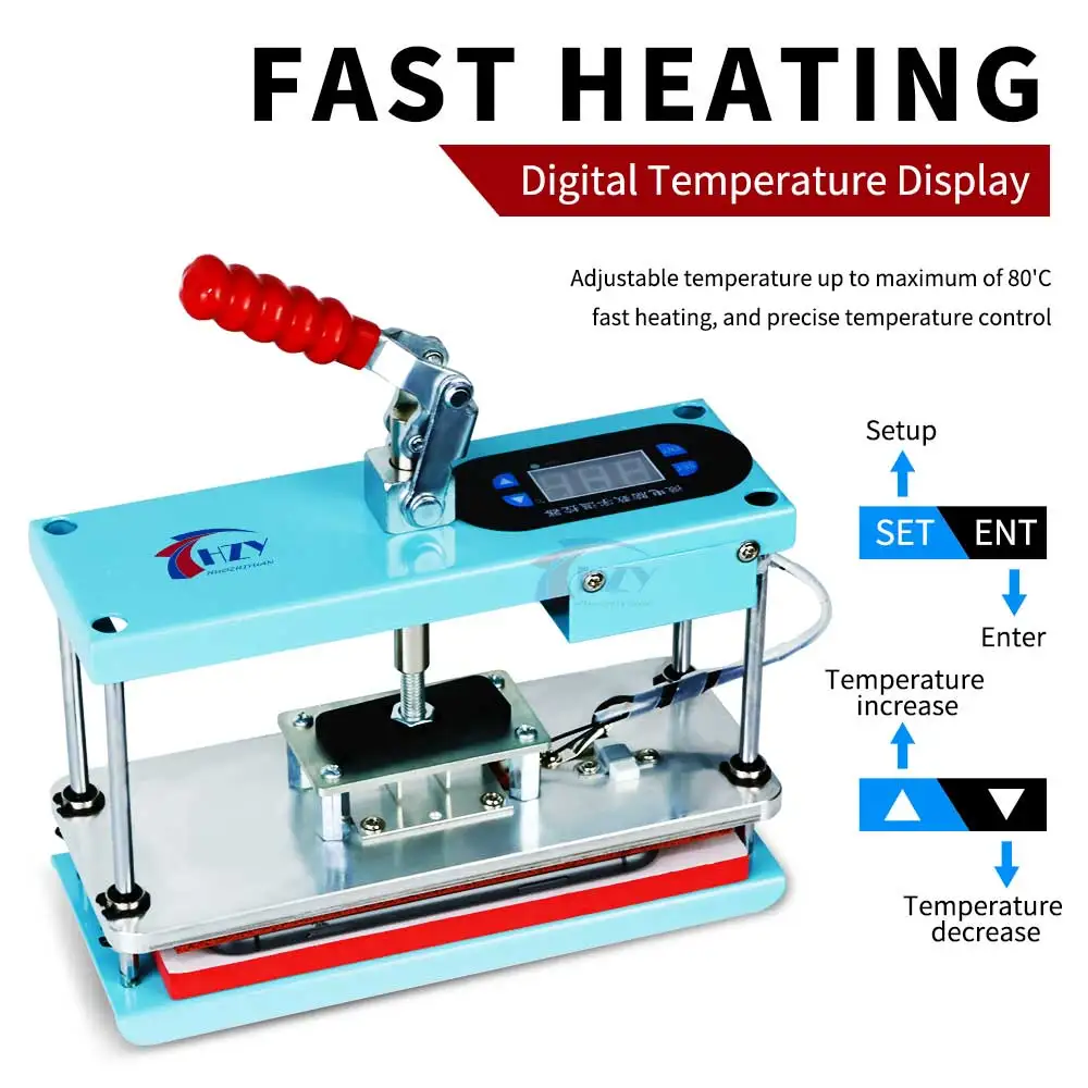 

HZY EXS-18 Universal Heating Holding Pressure Platform Adjustable Mobile Phone Screen Lamination Frame Reinforcement Repair Tool