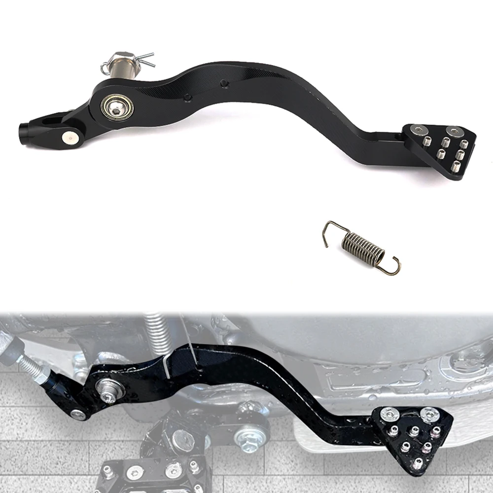 Fit For Suzuki DR650 1996-2023 2024 2025 DR 650 Adjustable Brake Pedal Lever Footrest Rear Brake Lever Pedal Motorcycle Aluminum