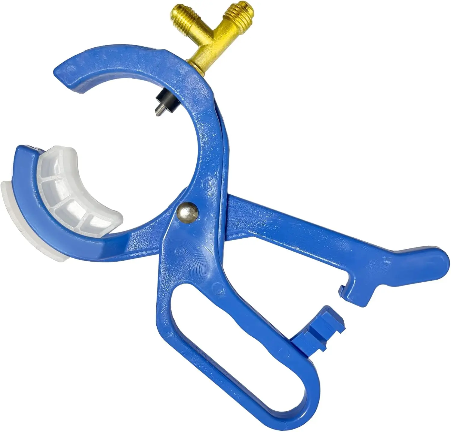 R134A Can Tap 3-in-1 Side Mount Can Tap Valve 1/4'' SAE 1/2'' Thread Can Tap for R12/22/134A Car AC Refrigerant Manifold System