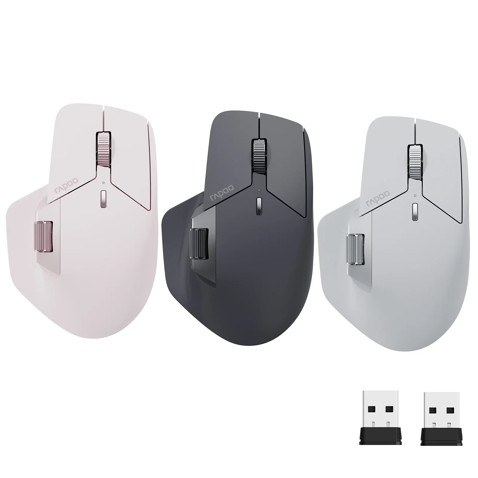 

Rechargeable Wireless Mouse Ergonomic 4000 DPI Bluetooth Mouse Easy-Switch Up to 4 Devices