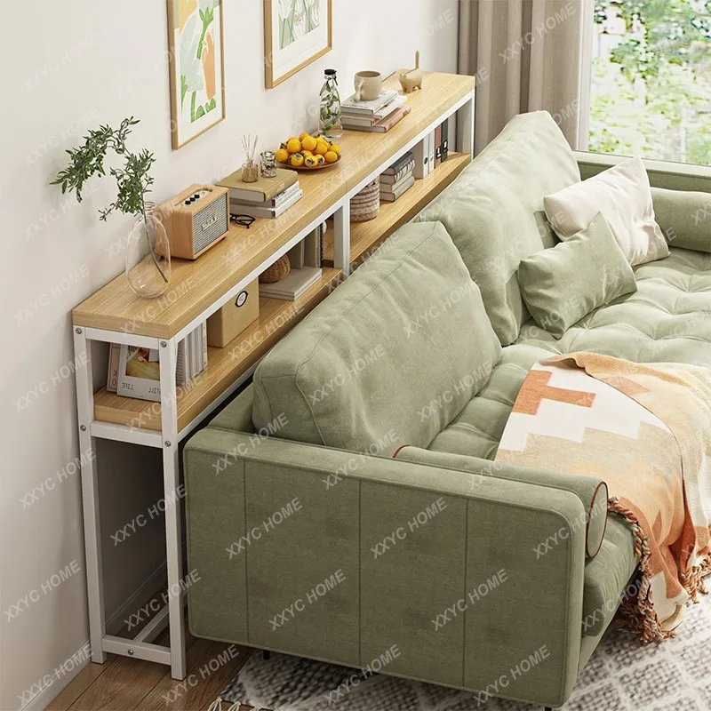 Sofa rear shelf crevice cabinet against the wall ultra-narrow storage cabinet bedroom  bedside wall