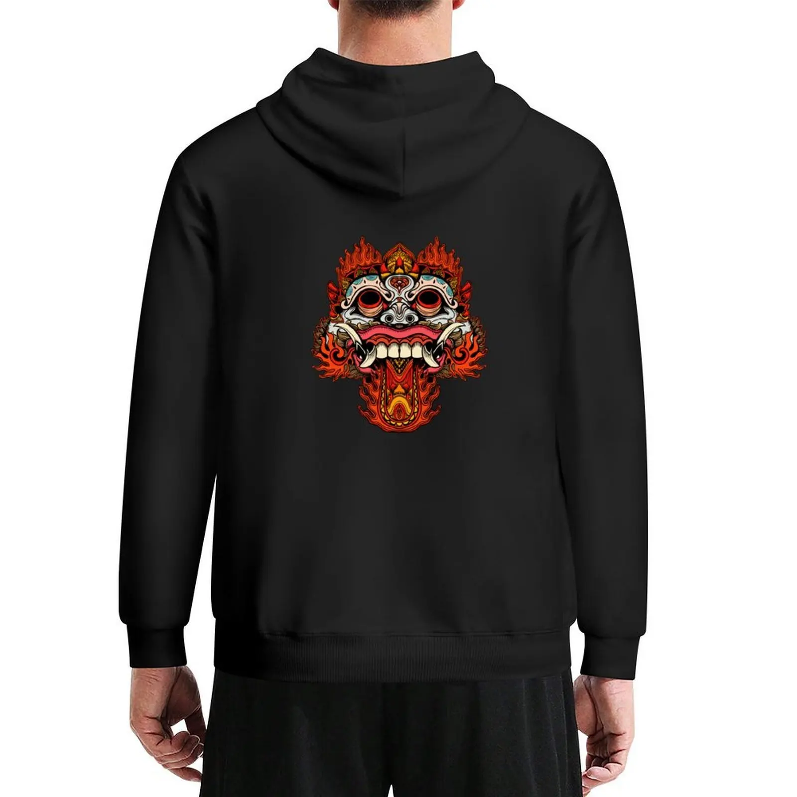 Barong Bali Balinese Culture Bali Lover Gift Hoodie hooded shirt anime clothing men's winter sweater men's coat hoodie graphic