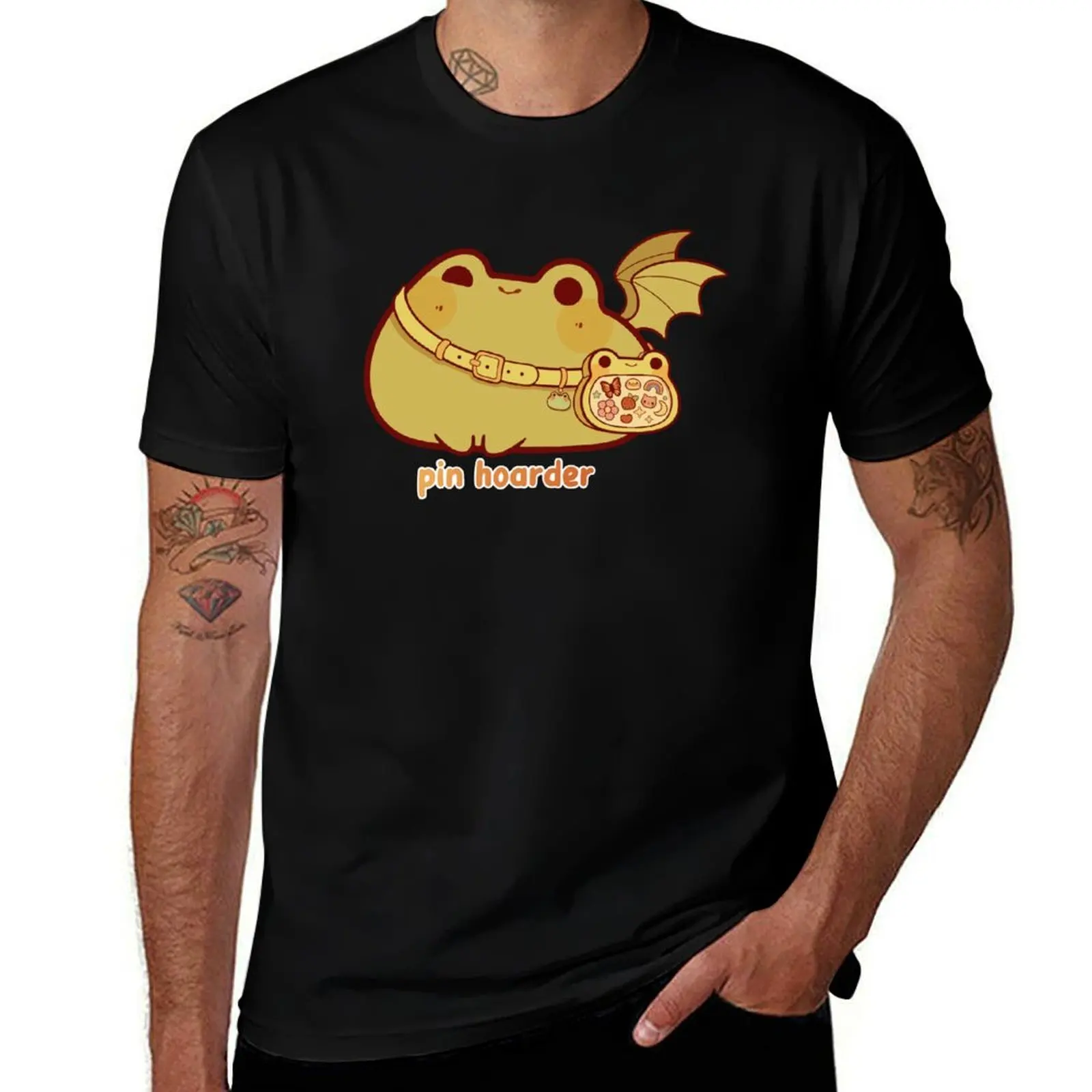 Pin hoarder T-Shirt Casual Loose Daily Wear T-Shirt