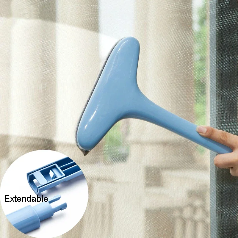 

Щетка для чистки окон со стеклянным экраном, щетка для удаления пыли, дивана, марля, очиститель окон, чистящие средства, кухонные аксессуары