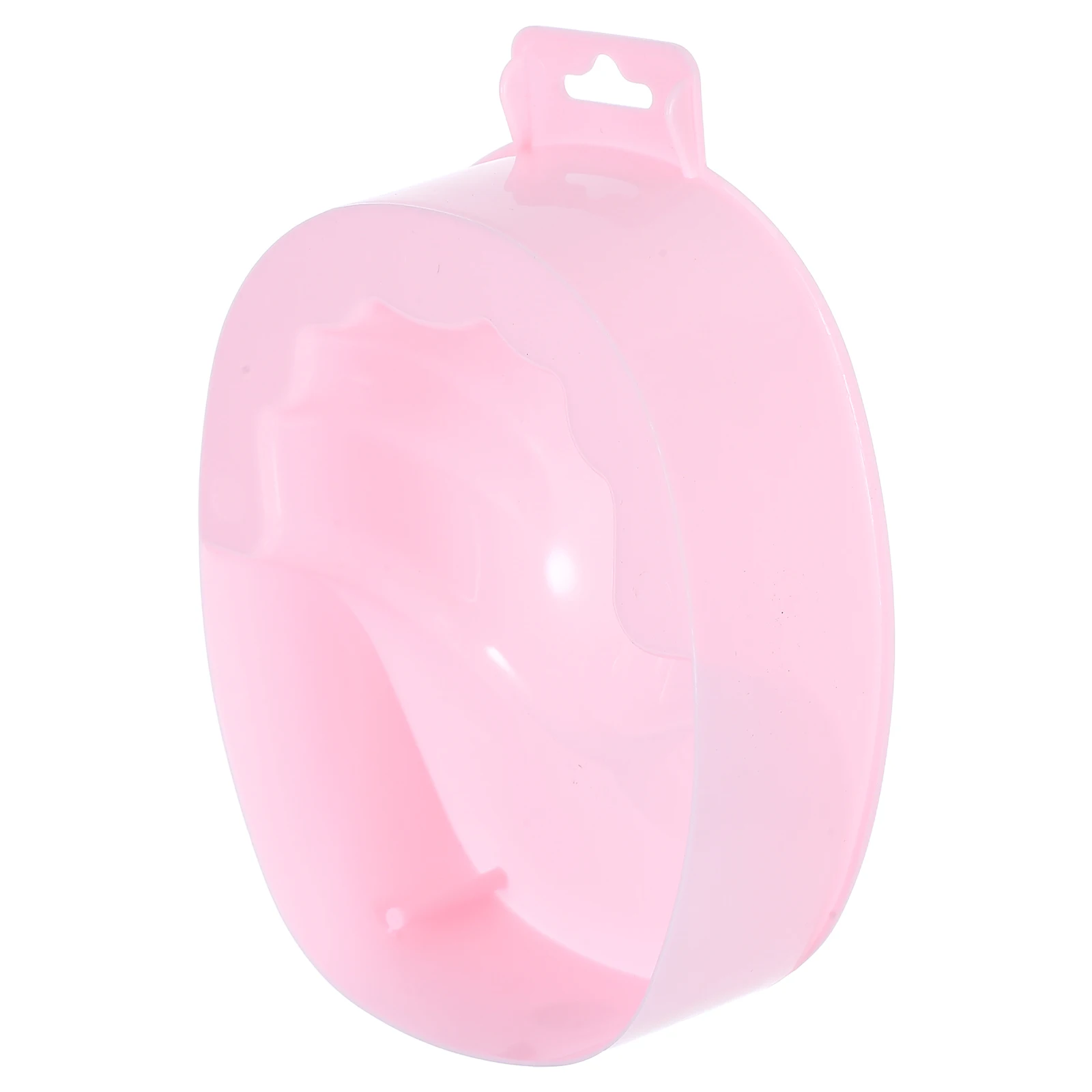 1개 플라스틱 네일 케어 볼 직사각형 내구성 있는 네일 트리트먼트용 트레이 인조 손톱 제거 매니큐어 도구