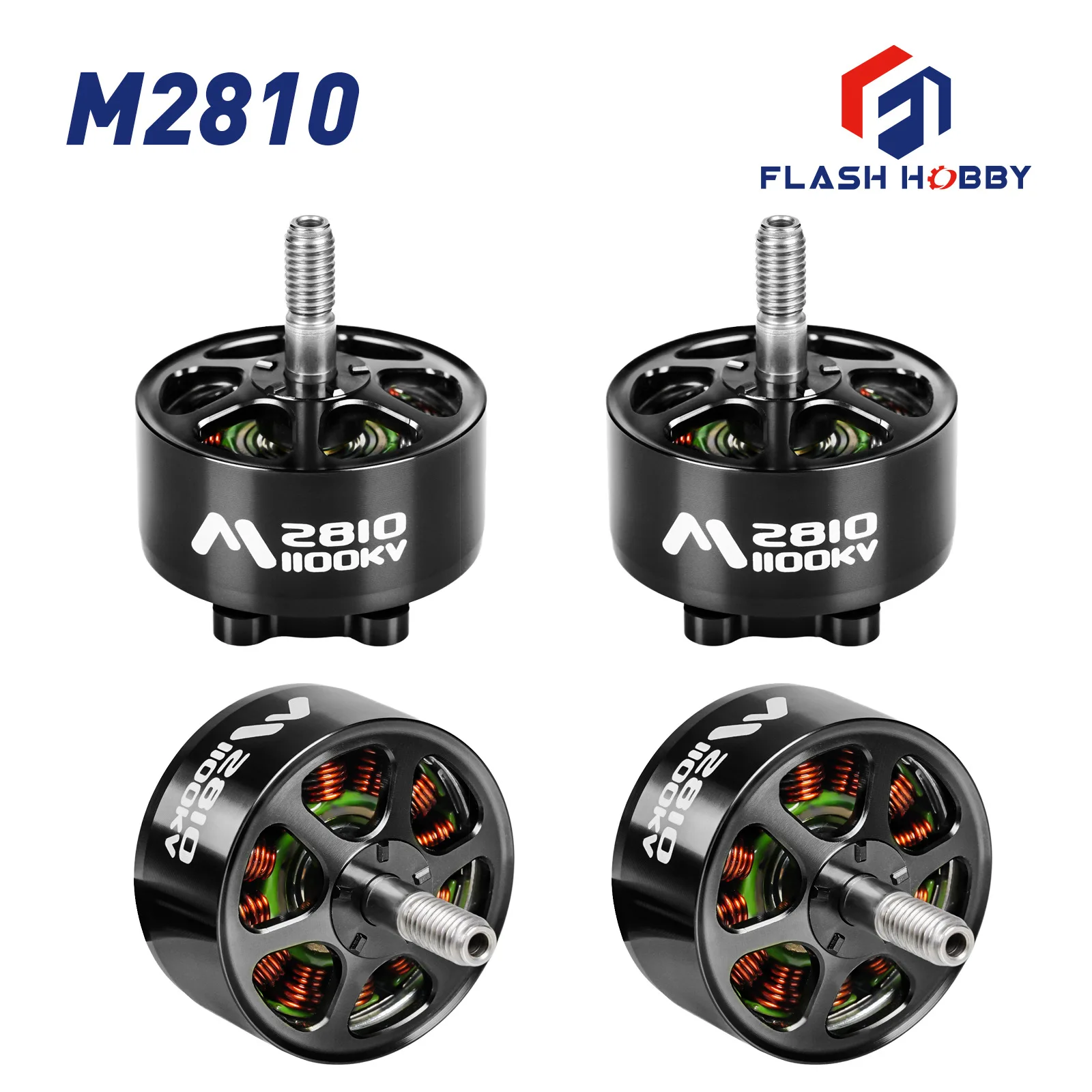 FLASHHOBBY M2810 Brushless DC Motor 1100KV Factory Export Source For RC Toy Model