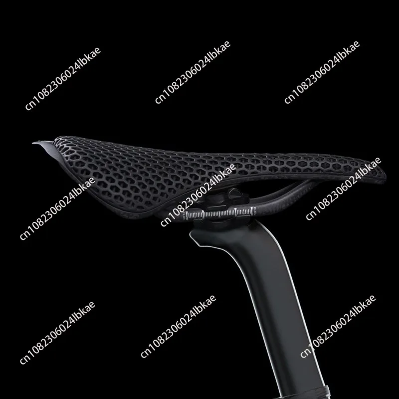 Full Carbon 3D Printed Bike Saddle 145mm 205g 7*9 High Modulus Carbon Fiber Base Mountain Cycling Seat Cushion Parts