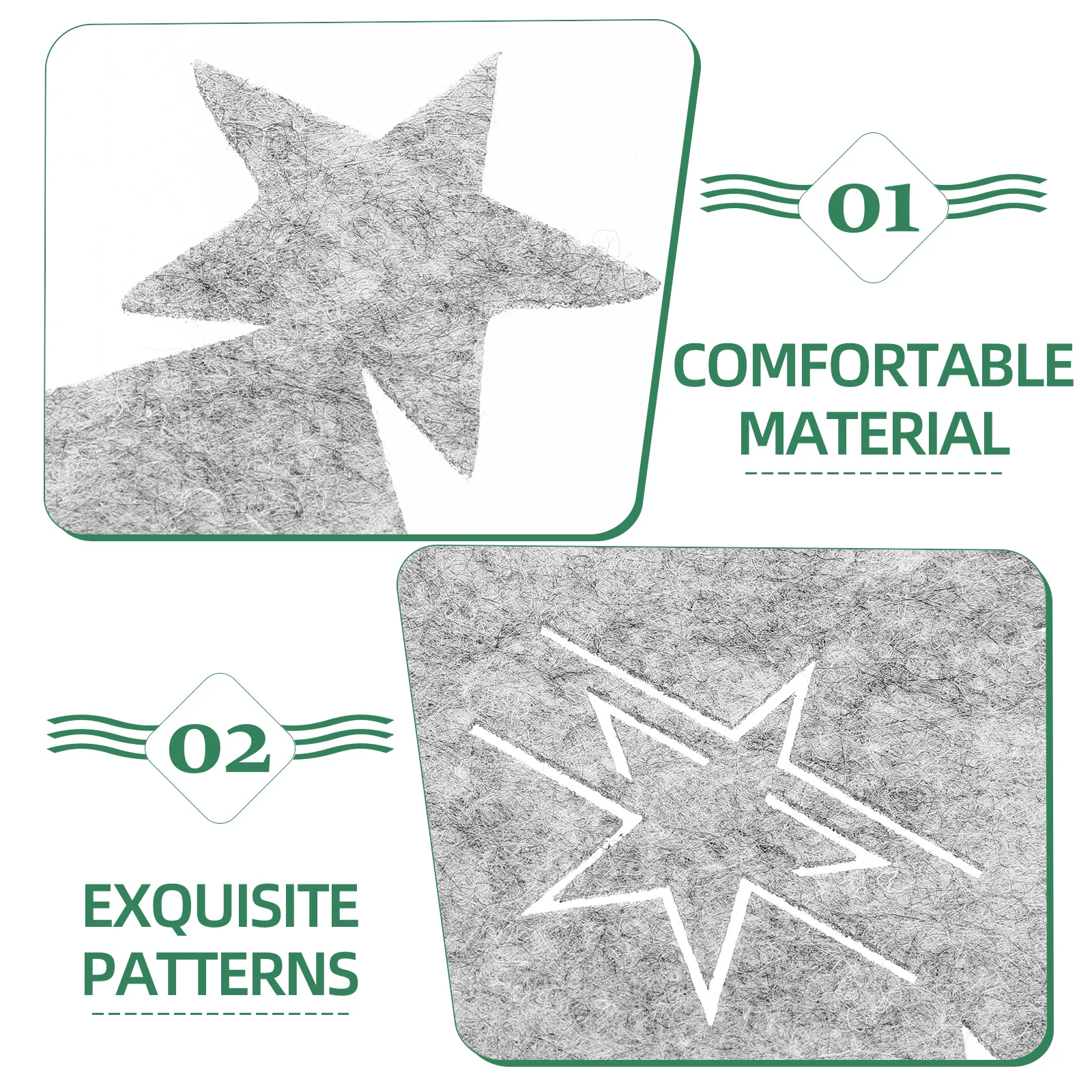 

4Pcs Christmas Cutlery Sleeves Xmas Tree Silverware Holders Felt Fork Knife Bags for Holiday Dining Table Decoration