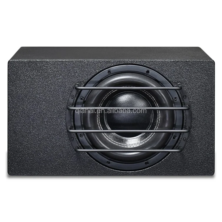 LE10D Active Enclosure 10Inch Dual Voice Coil Car Subwoofer 600W RMS D2 Ohm 40Hz DSP Class D Amplifier Car Audio Sound System