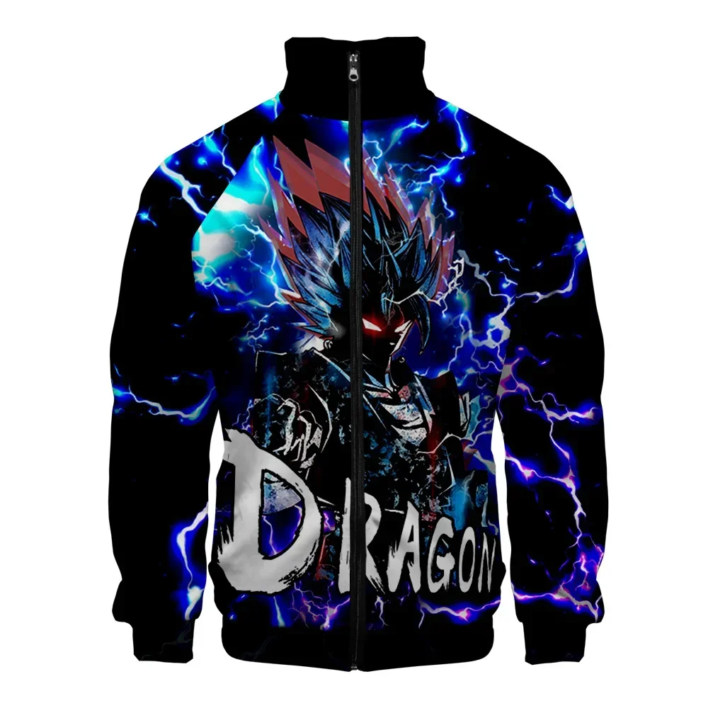 Dragon Ball 3D Print Zipper felpa con cappuccio Cool Fashion uomo/donna/bambini felpe con cappuccio a maniche lunghe felpa Casual Cosplay Jacket