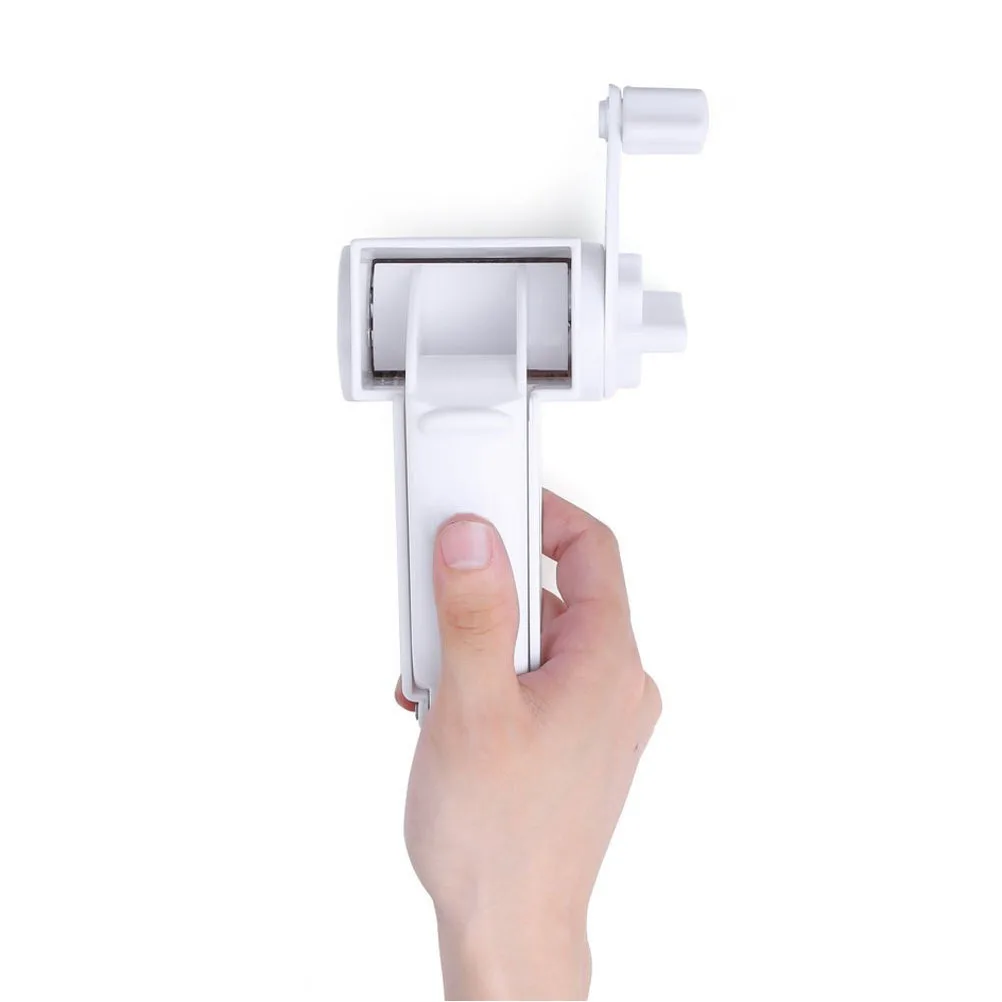 

Rotary Cheese Grater Plastic Stainless Steel Blades Easy Clean Dishwasher Safe for Hard Cheese Chocolate Nuts Vegetables