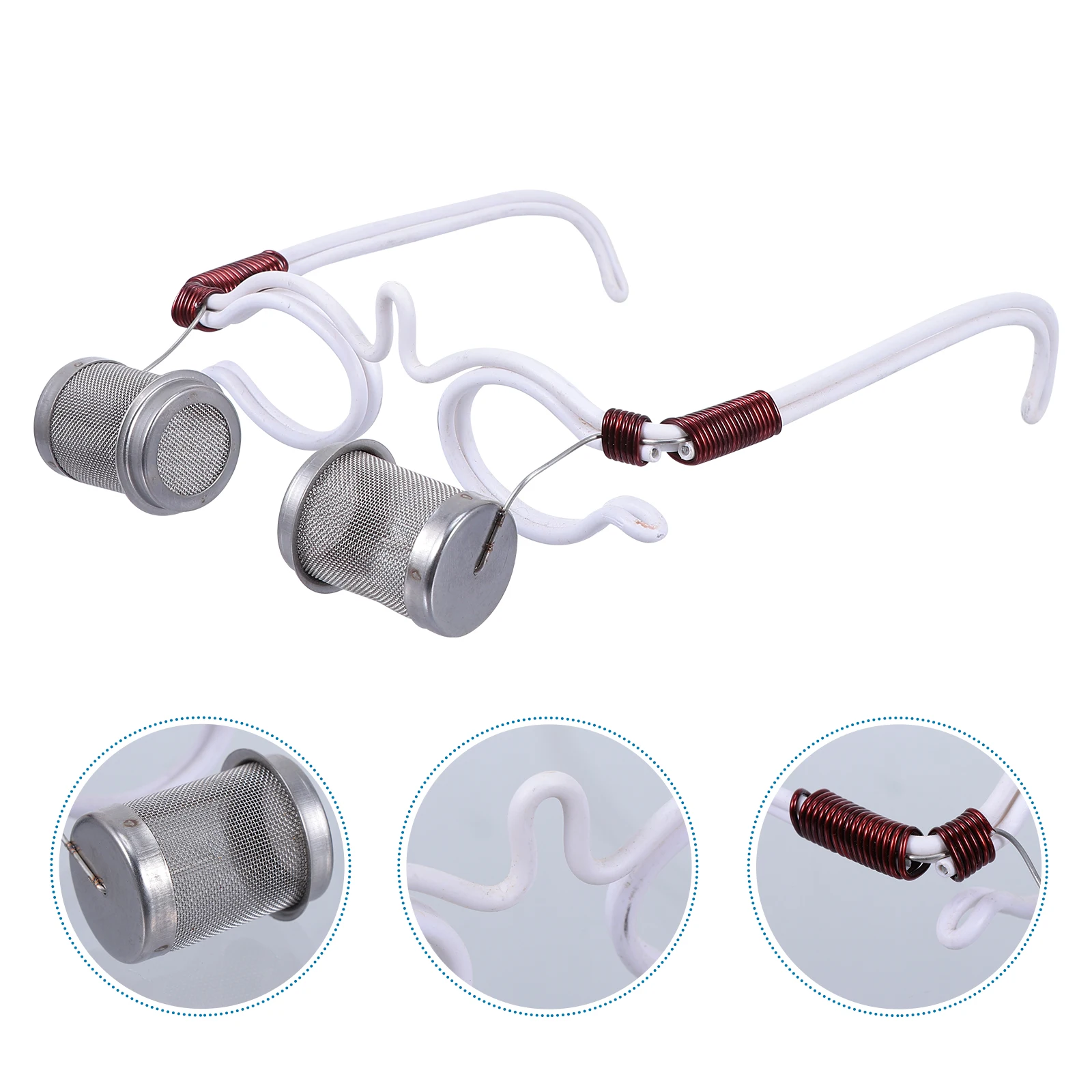 Eye Moxibustion Device Moxa Spectacle Frames for Face Eye Eye Eye Glassess Portable Apparatus The Warm Care Eyes Walnut