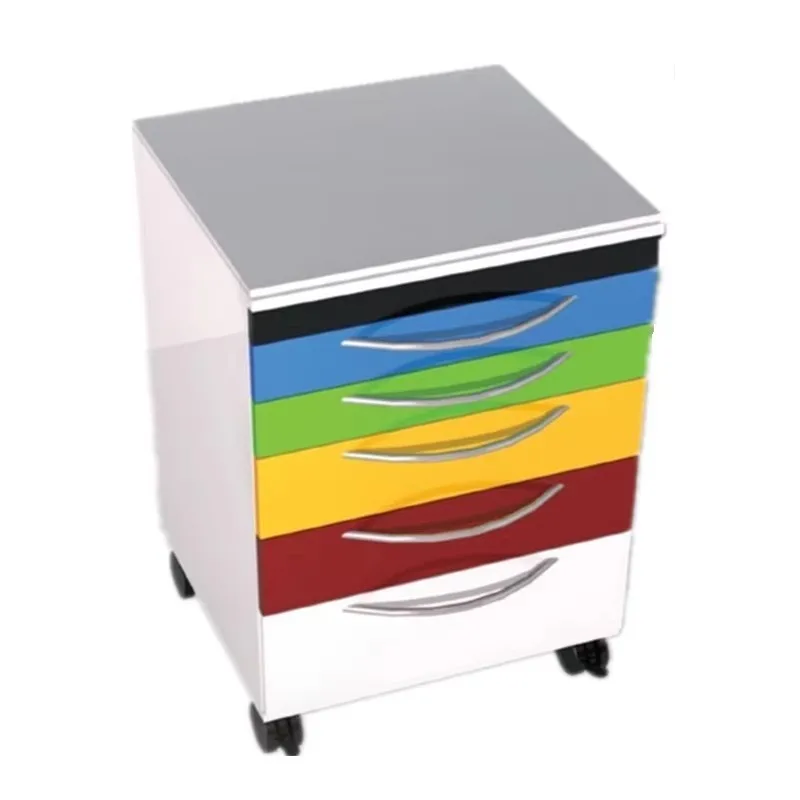 

Doctor's Mobile Trolley Cart Cabinet For Office With Drawers