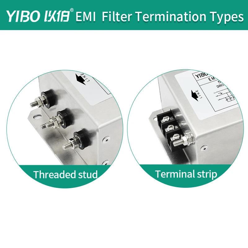 YIBO Three phase three wire power filter 380V anti-interference frequency conversion servo dedicated YB460