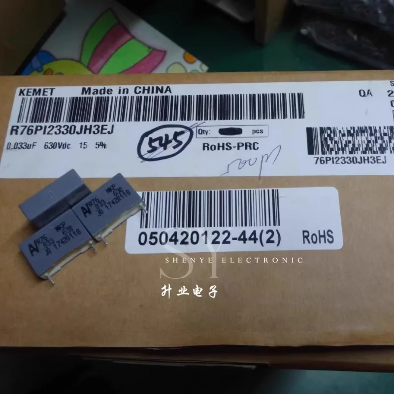 

10PCS AV 0.033uf/630V 33nf 333 New thin film capacitor R76PI2330JH3EJ