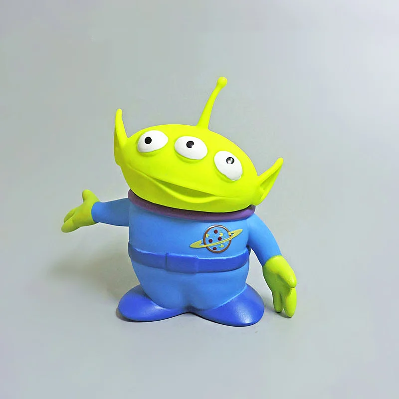 2026 Neue Toy Story Woody Buzz Lightyear Grüne Alien-Puppenfigur Anime-Dekoration Sammlerstück Spielzeugmodell für Geschenke