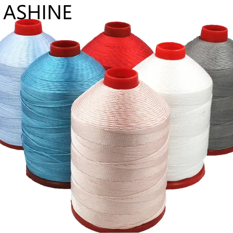 210D/18 braided strand Tenacity Nylon Filament Sewing Thread Leather Tent Jeans ,Chinese Tassel Weave Thread  1mm