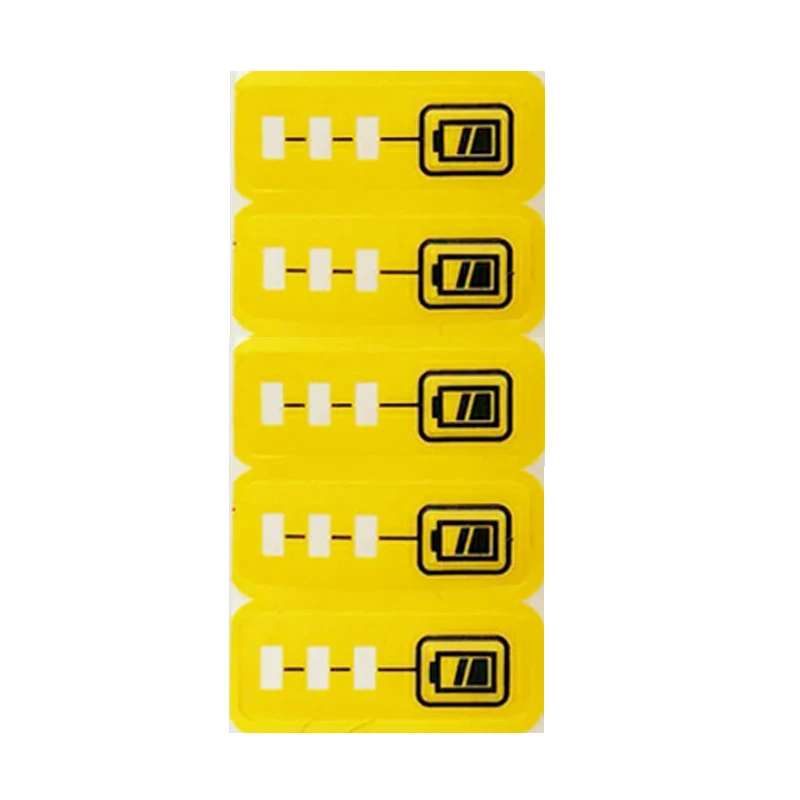 For DeWalt 14.4V 18V 20V Lithium Battery DCB200 LED Key Sticker Label Tag DCB140 DCB182 DCB206 DCB203 For XR Li-ion Battery