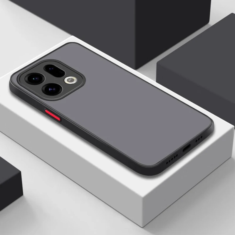 ل ممن لهم البحث X9 برو الجلد يشعر للصدمات جراب هاتف ل ممن لهم البحث X 9 FindX9pro لينة بولي يوريثان الوفير واضح الصلب PC الغطاء الخلفي