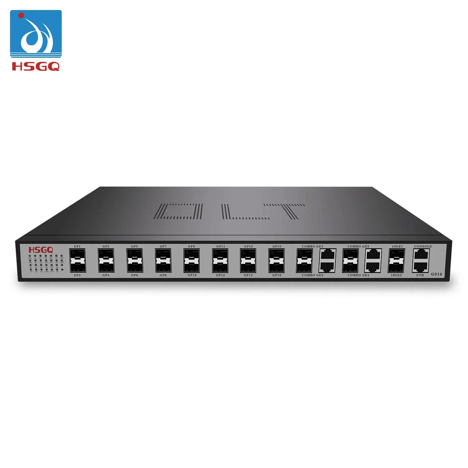 ftth-apparatuur Triple-Play 16-poorts GPON OLT 1U met Broadcom-chipset voor FTTH-oplossing compatibel met HUAWEI ONU