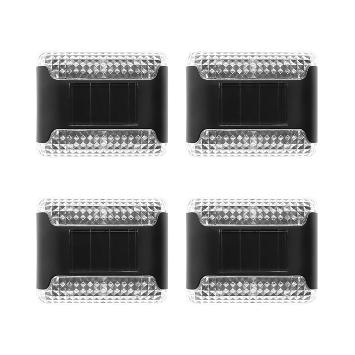 A71P 4 قطعة مصباح الجدار الشمسي في الهواء الطلق مقاوم للماء ينطبق على نطاق واسع أضواء الزخرفية الشمسية IPX65 درجة مقاومة للماء #1